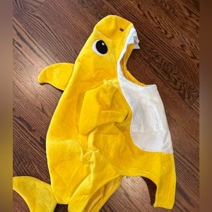 Yellow Baby Shark Halloween Costume. Size 2T-3T.